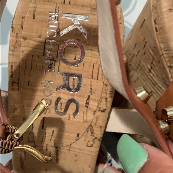 Designer cork wedges - Picture 2 of 5